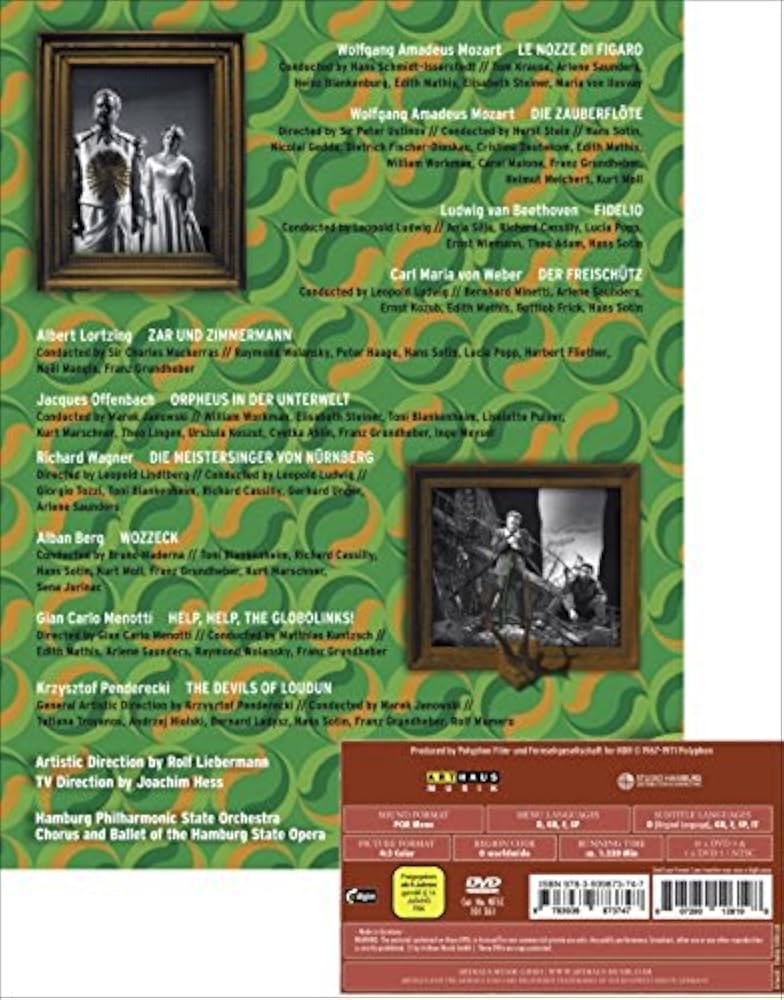 新品未開封　Cult Opera of the 1970's [DVD] Cult Opera of the 1970s [11 DVDs]: Amazon.de: Studio Hamburg
